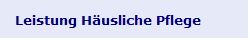 Leistung Husliche Pflege